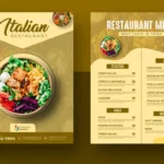 طراحی منوی رستوران